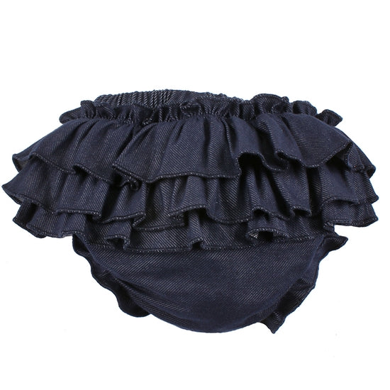 Ruffle Denim Bloomers
