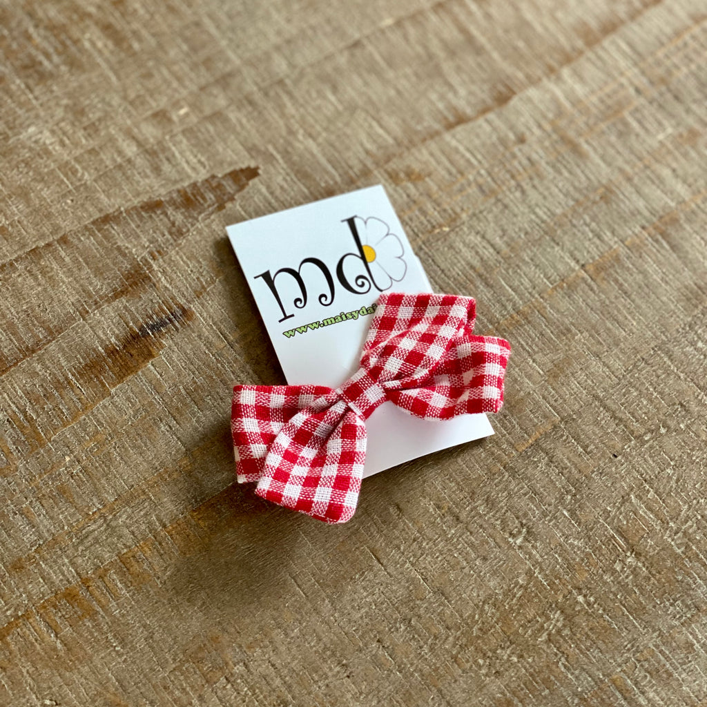 Poppy Bow Clip