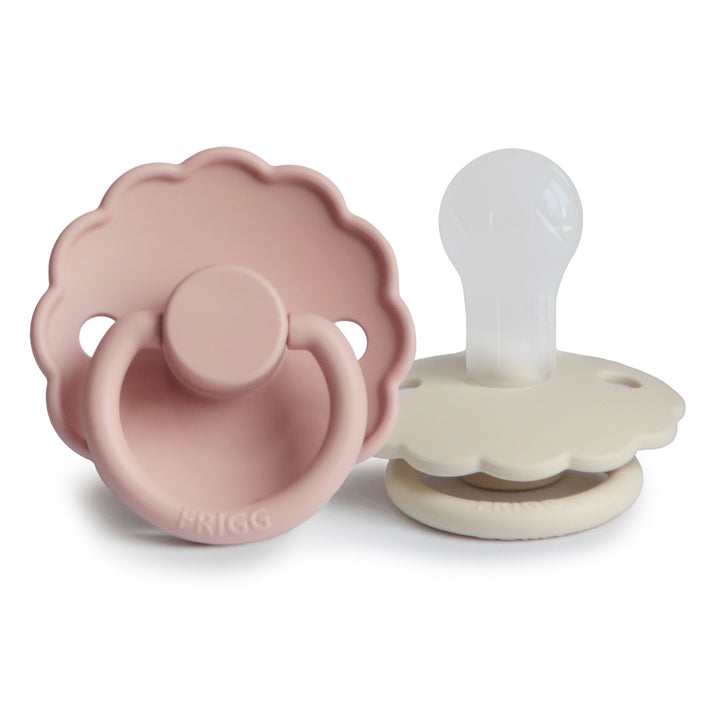 2-Pack Daisy Silicone Pacifiers