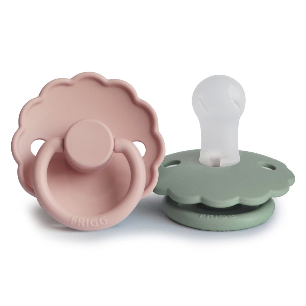 2-Pack Daisy Silicone Pacifiers