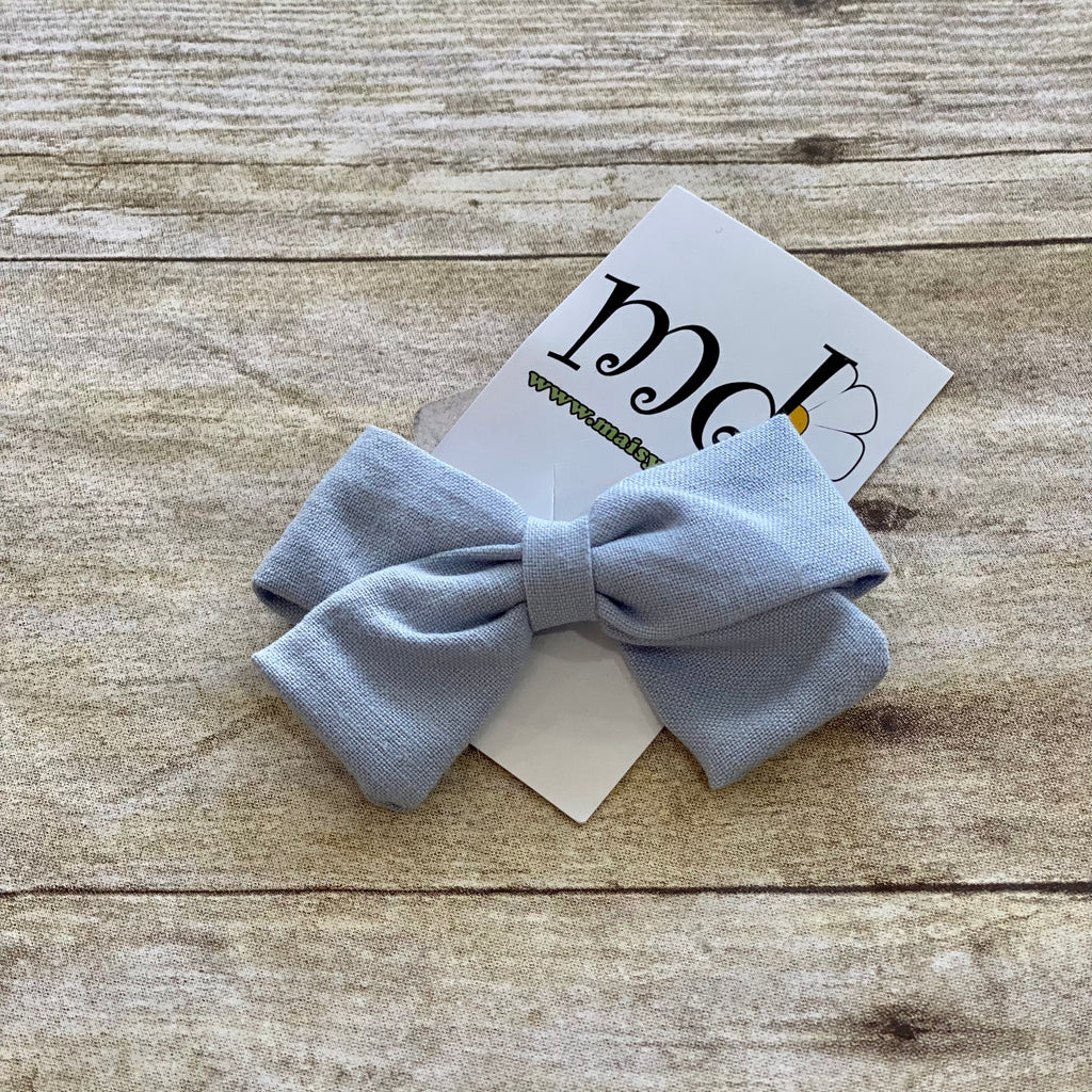 Poppy Bow Clip