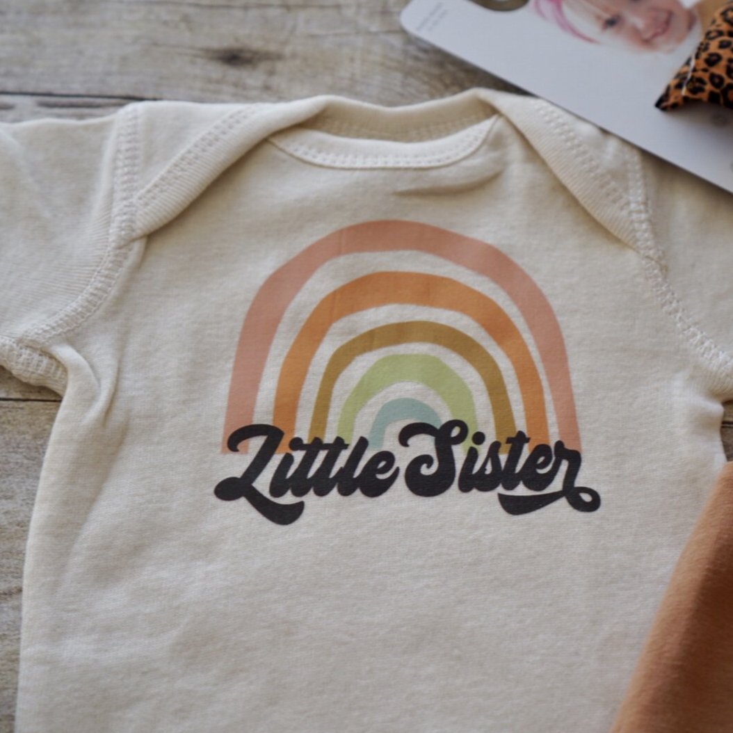 Bohemian Rainbow Little Sister Bodysuit