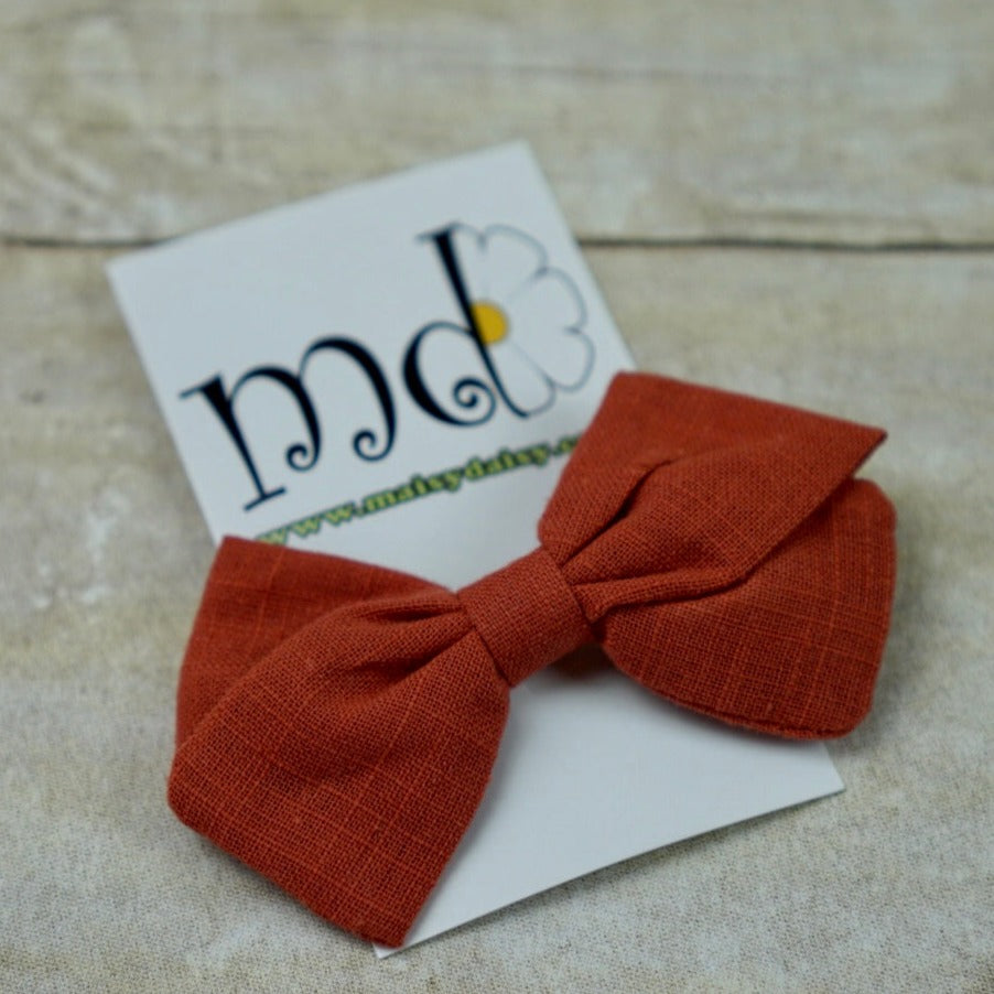 Poppy Bow Clip