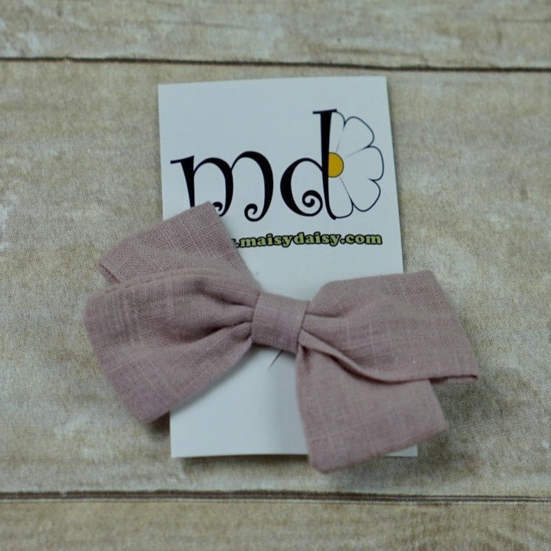 Poppy Bow Clip