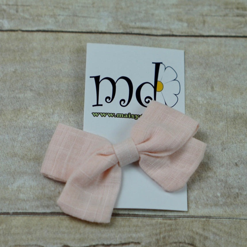 Poppy Bow Clip