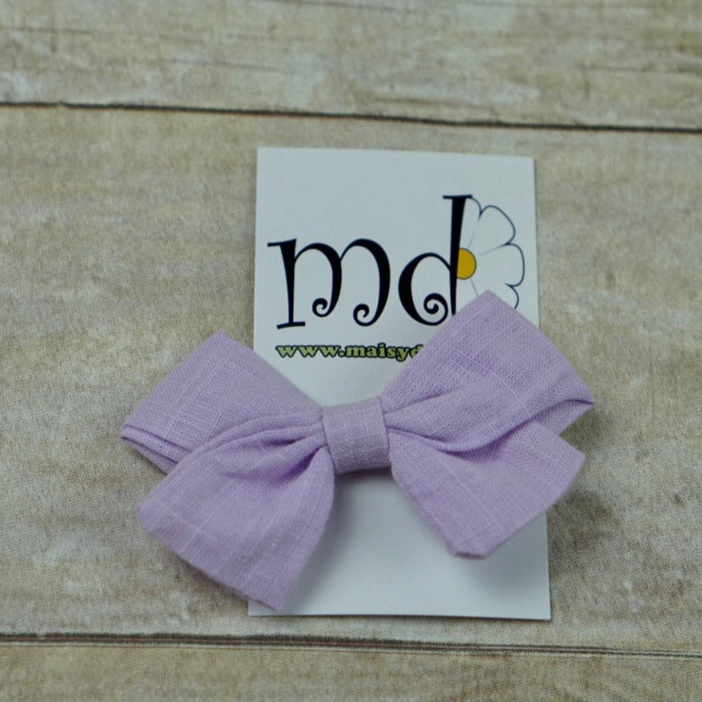 Poppy Bow Clip