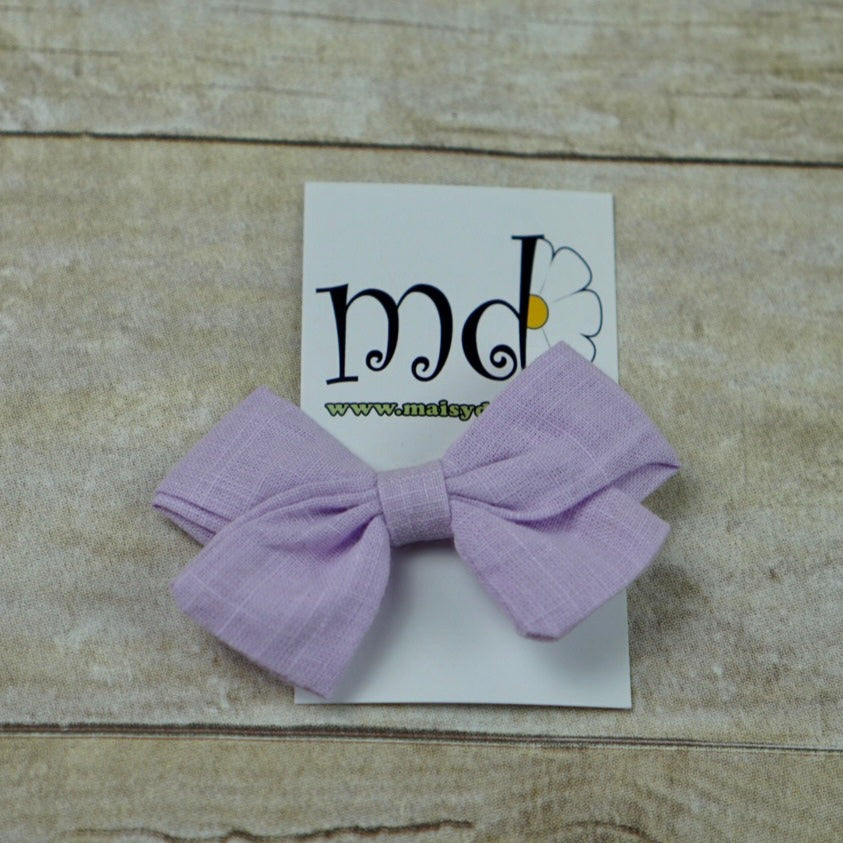 Poppy Bow Clip