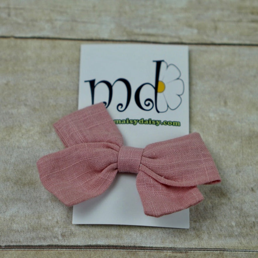 Poppy Bow Clip