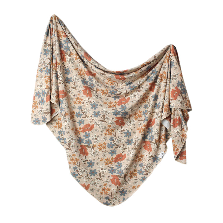 Copper Pearl Print Swaddle