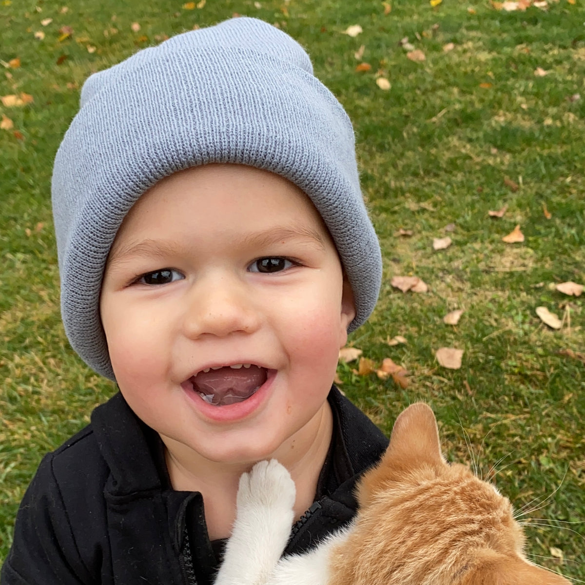 Ribbed Folded Beanie