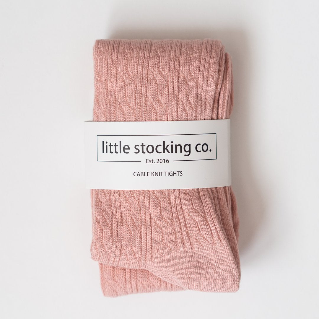 Cable Knit Tights