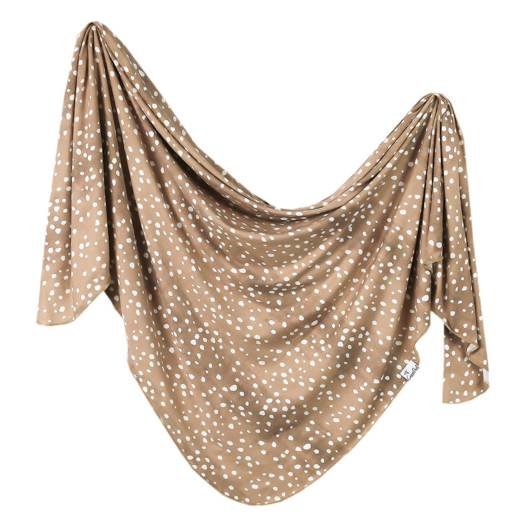 Copper Pearl Print Swaddle