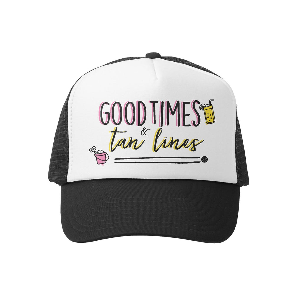 Good Times Tan Lines Trucker Hat