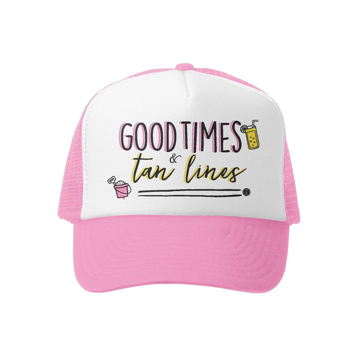 Good Times Tan Lines Trucker Hat
