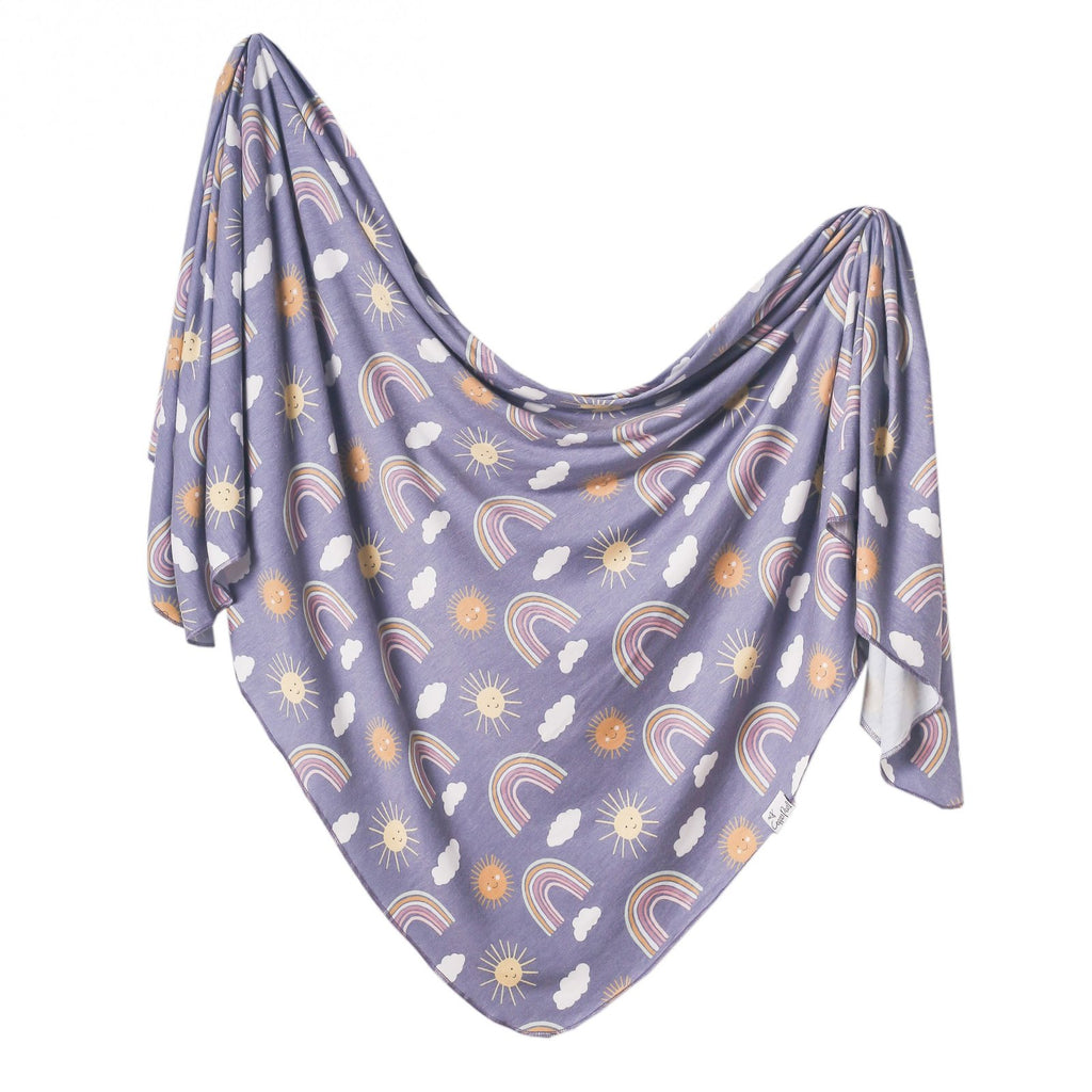 Copper Pearl Print Swaddle