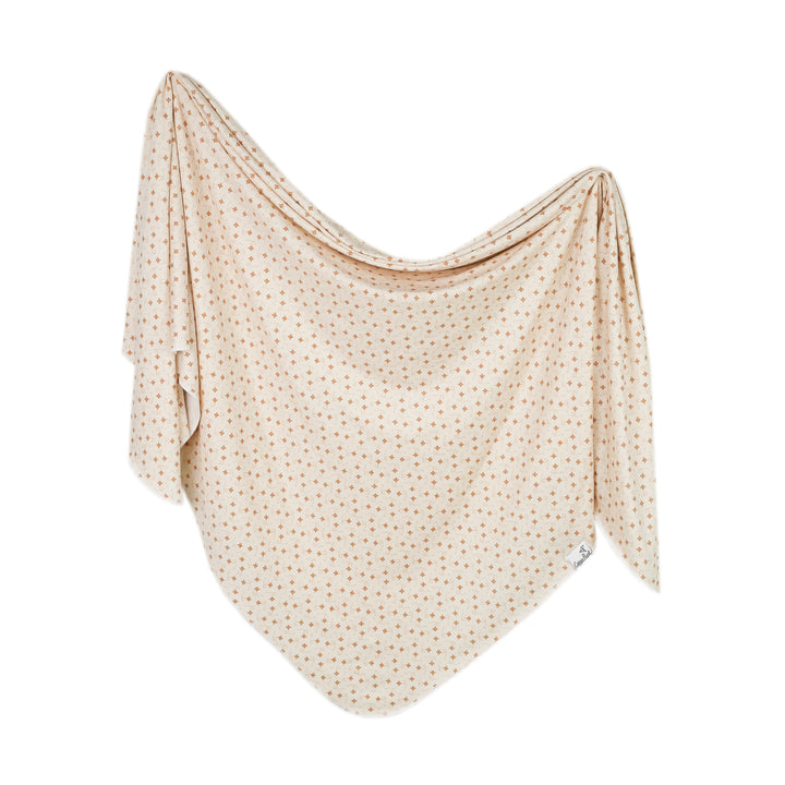 Copper Pearl Print Swaddle