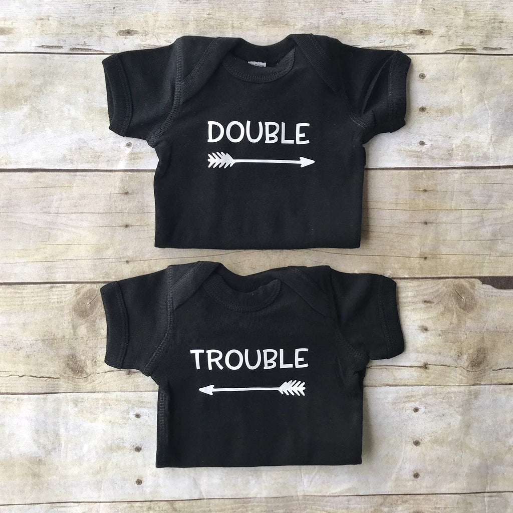 Double Trouble Twin Bodysuits | Pipsqueaks Boutique