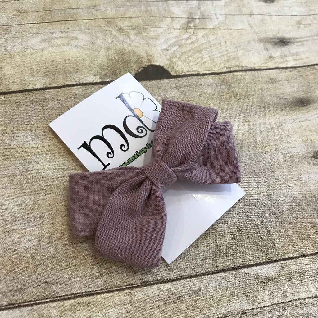 Poppy Bow Clip