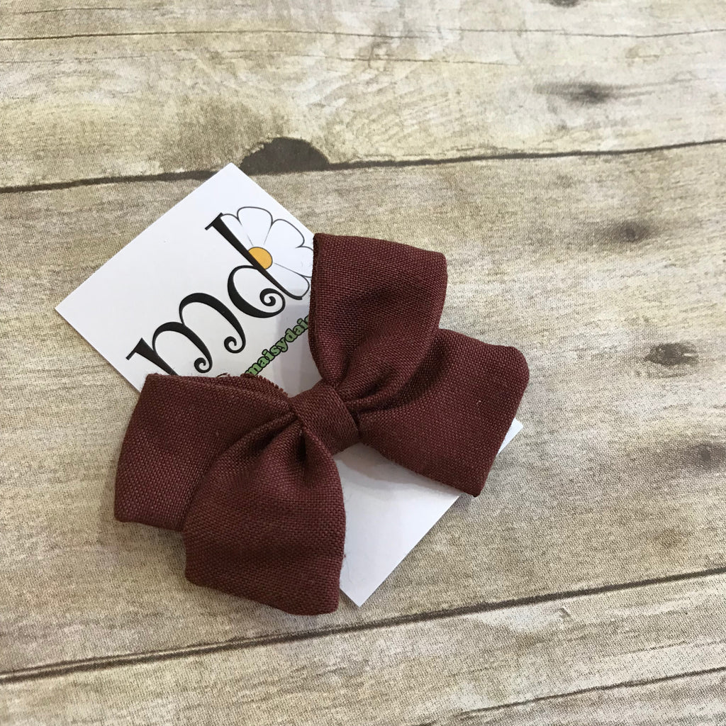 Poppy Bow Clip