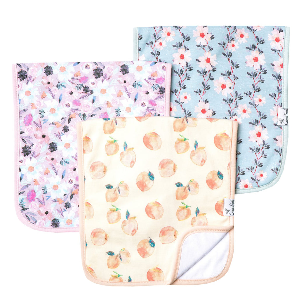 Copper Pearl 3-Pack Burp Cloths