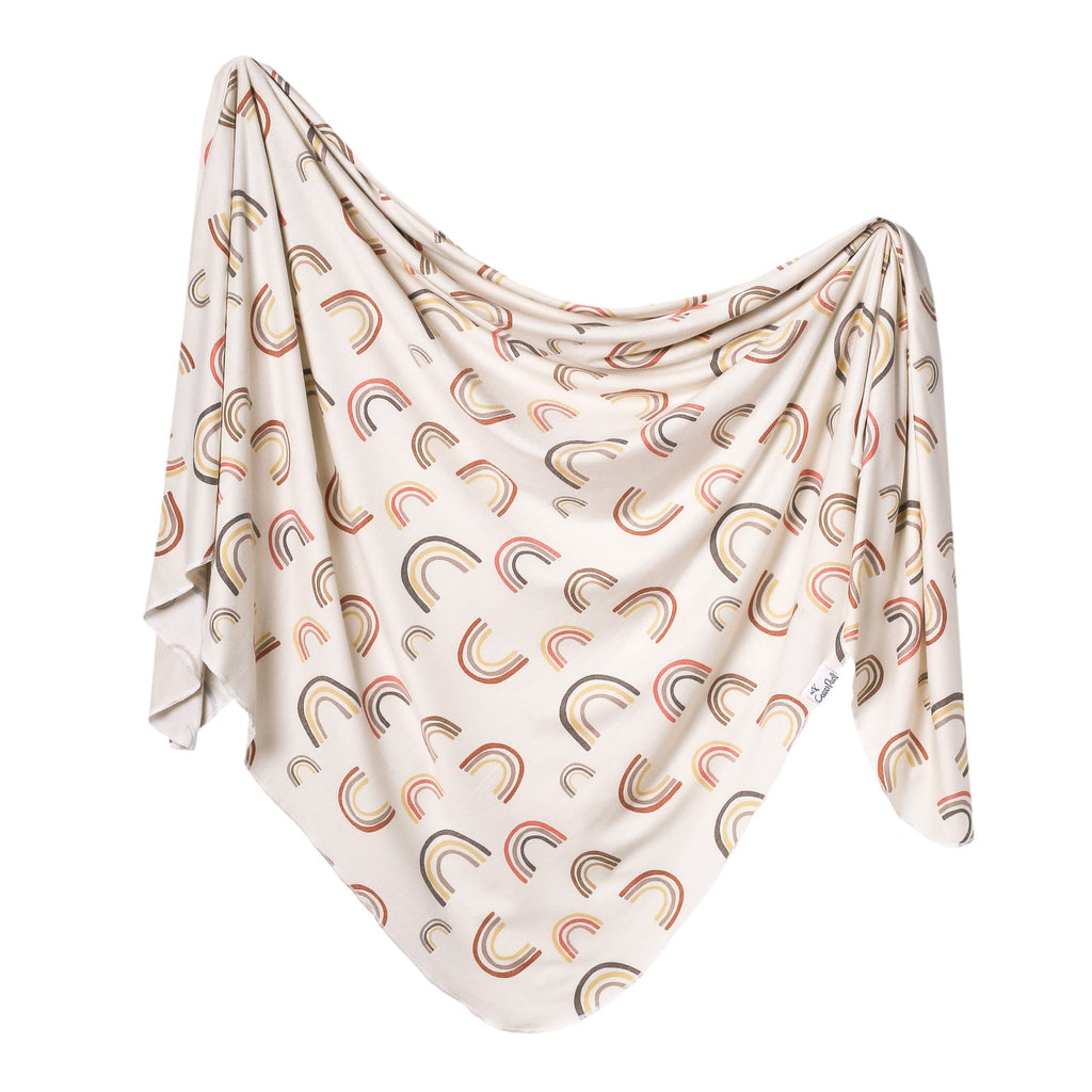 Copper Pearl Print Swaddle