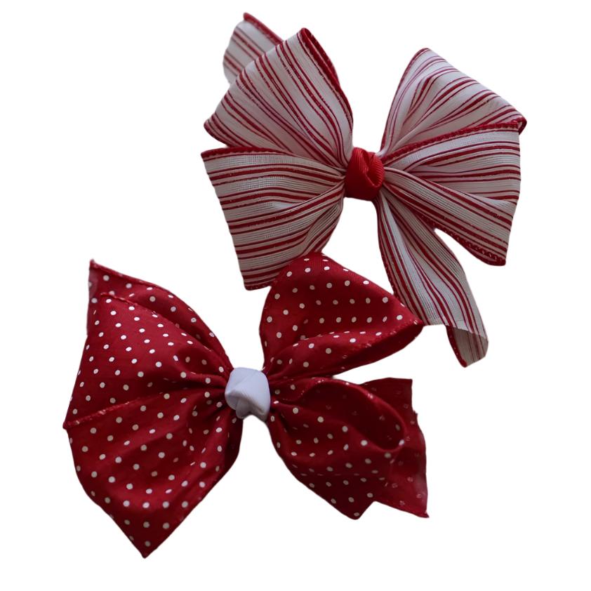 Burlap Printed Bows