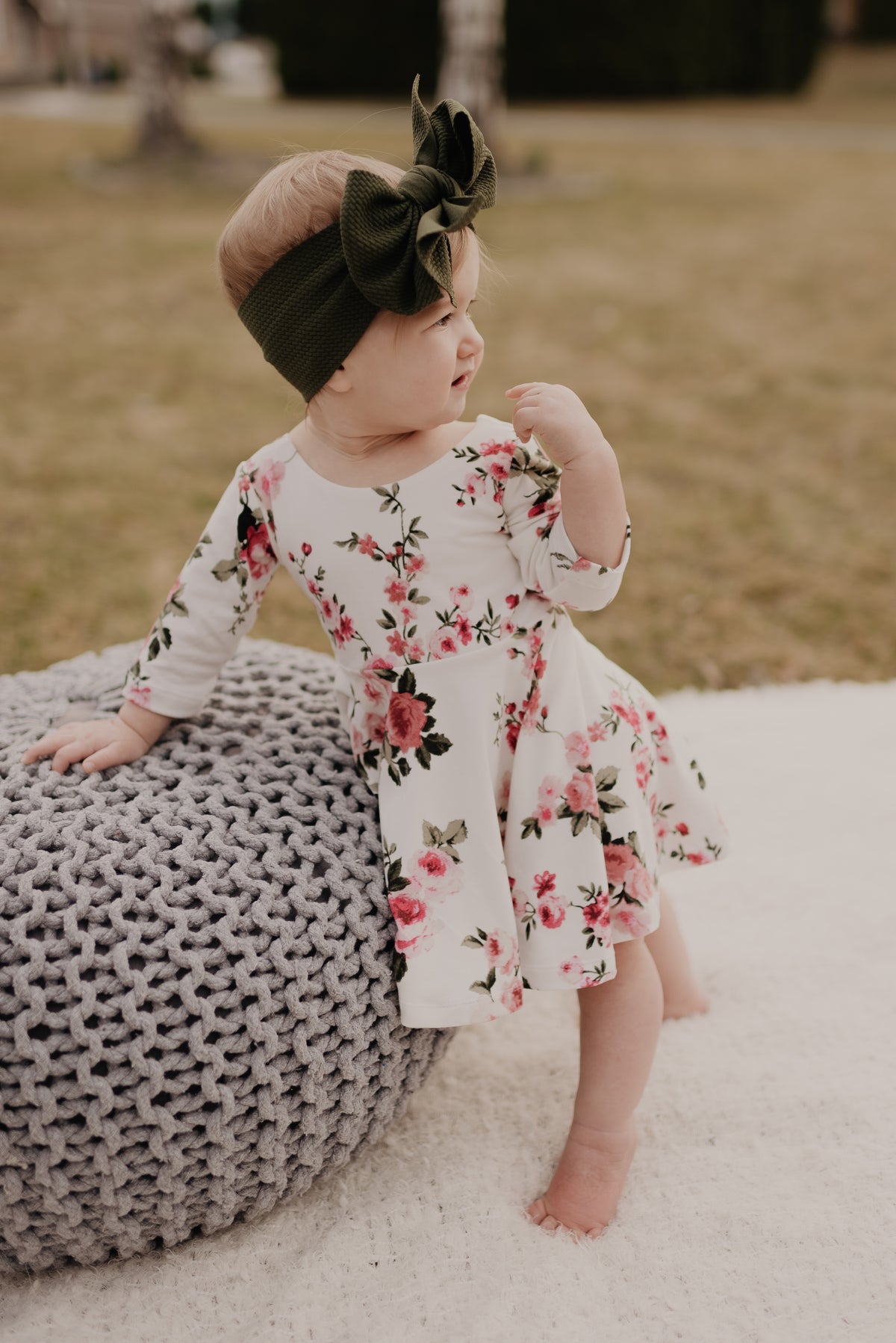 Rosey Twirl Dress