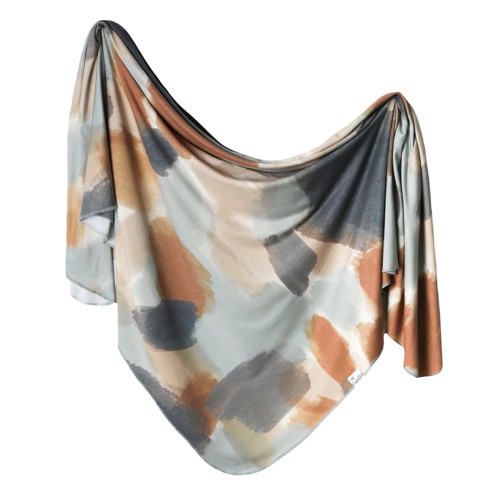 Copper Pearl Print Swaddle