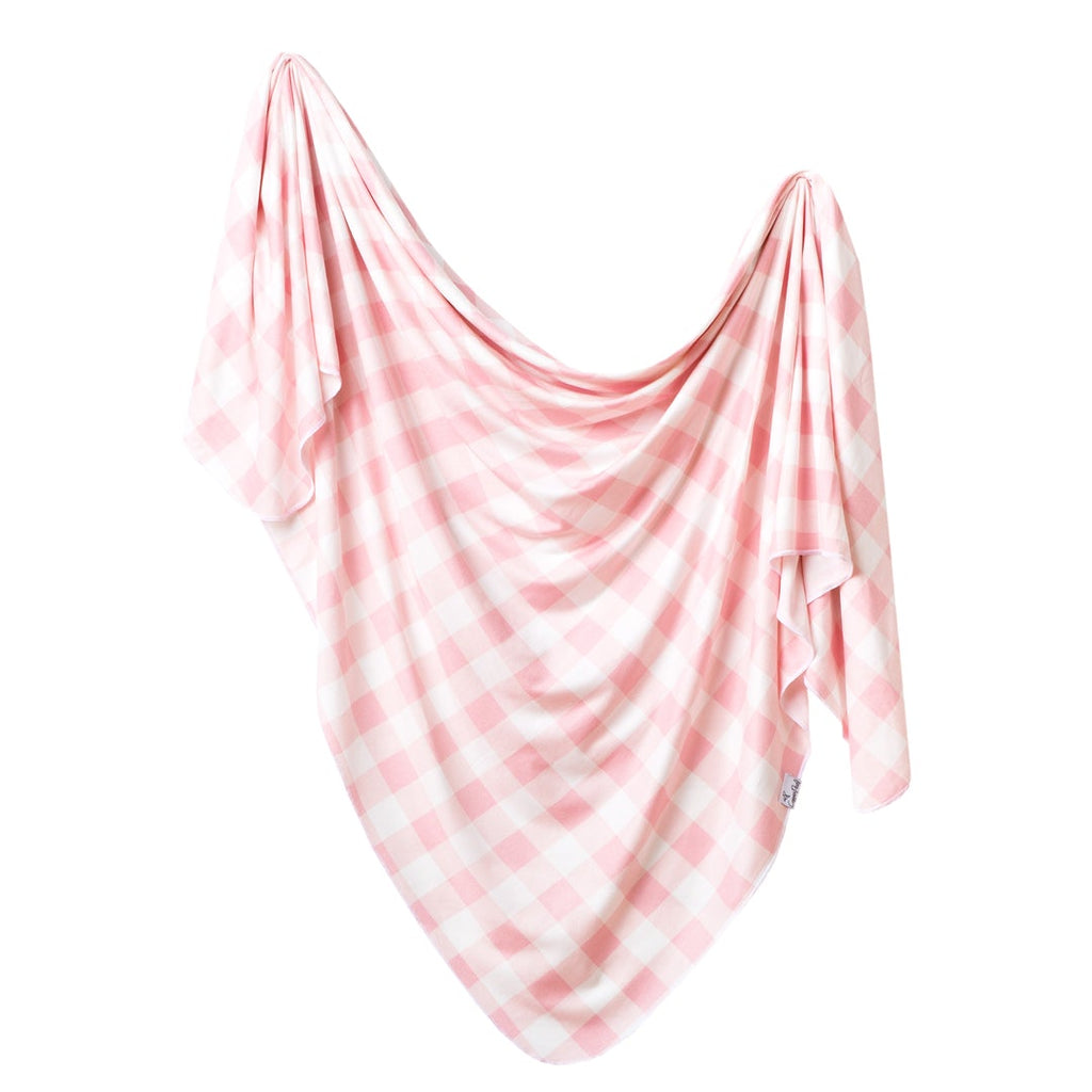 Copper Pearl Print Swaddle