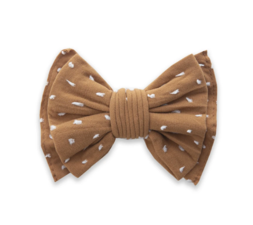 Ribbed Bow Clip