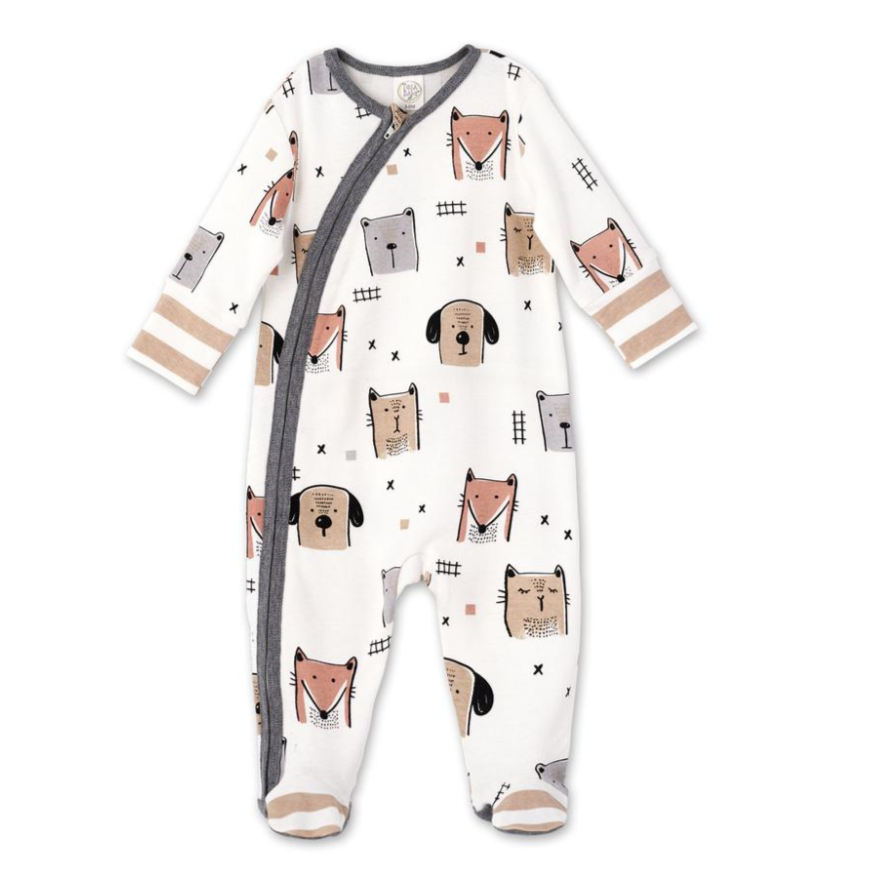 Animal Party Long Romper