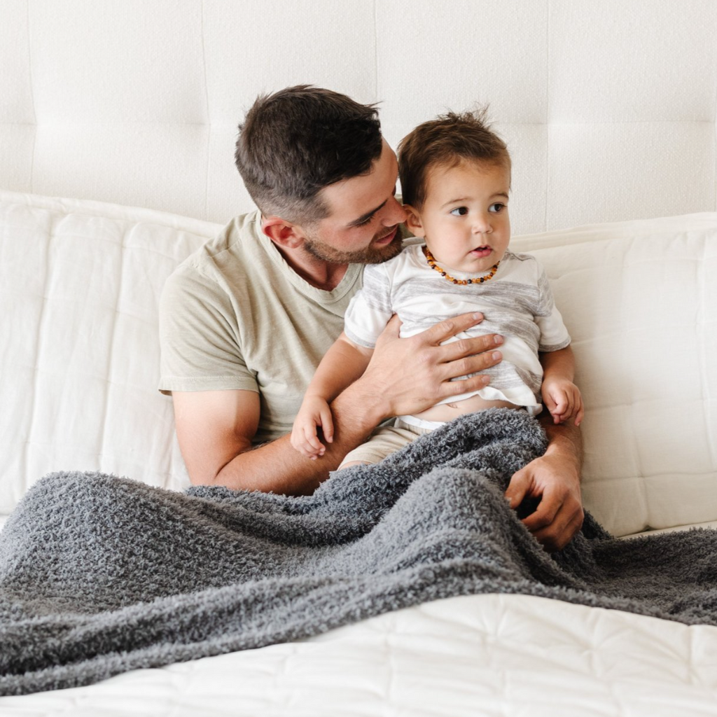 Ribbed Bamboni Mini Blanket