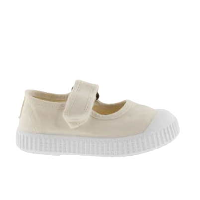 Cotton Mary Jane Shoes