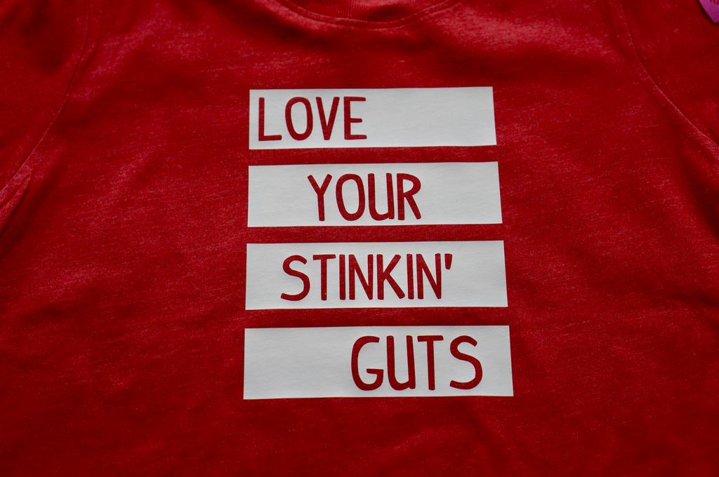 Love Your Stinking Guts Graphic