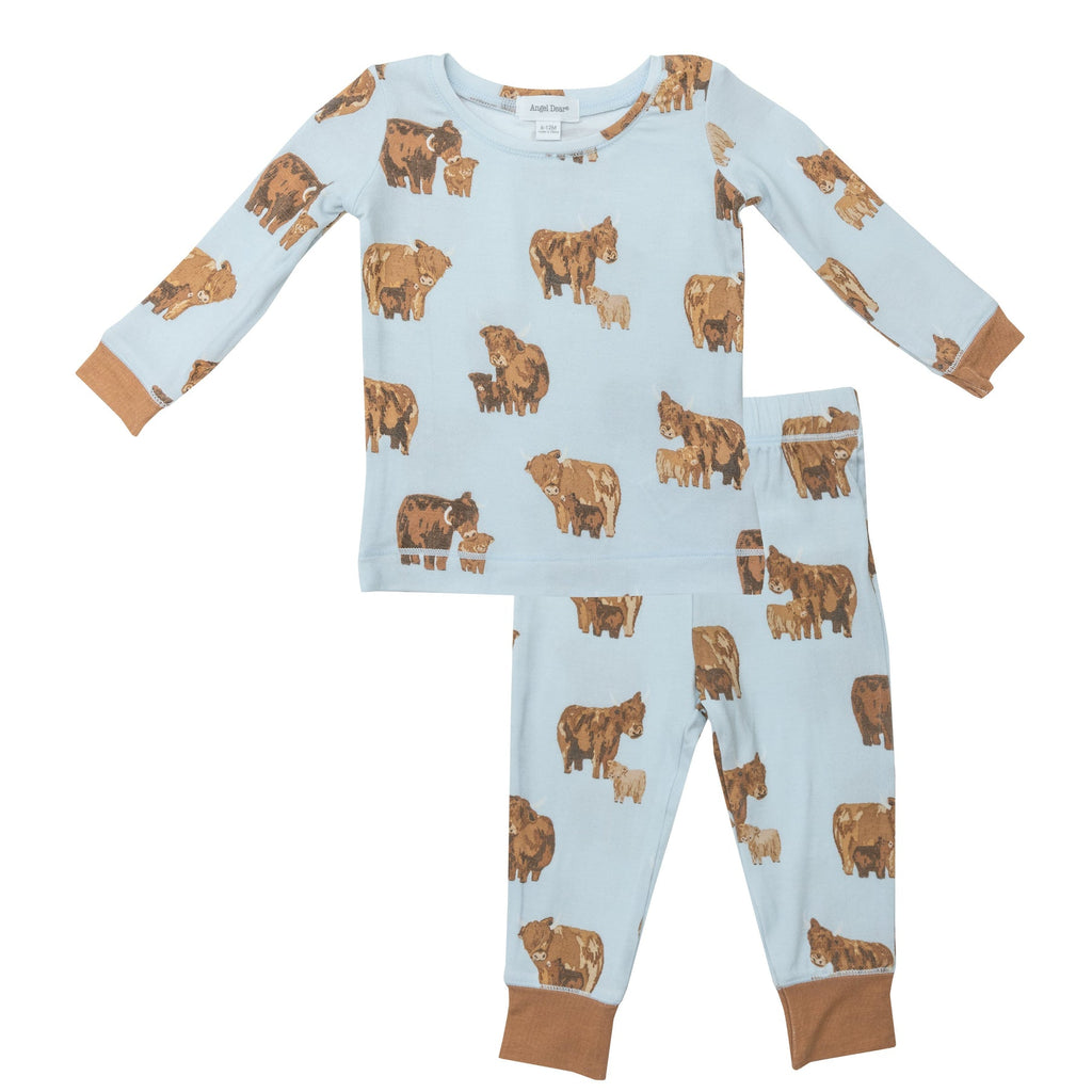 Highland Cow Lounge Wear Set