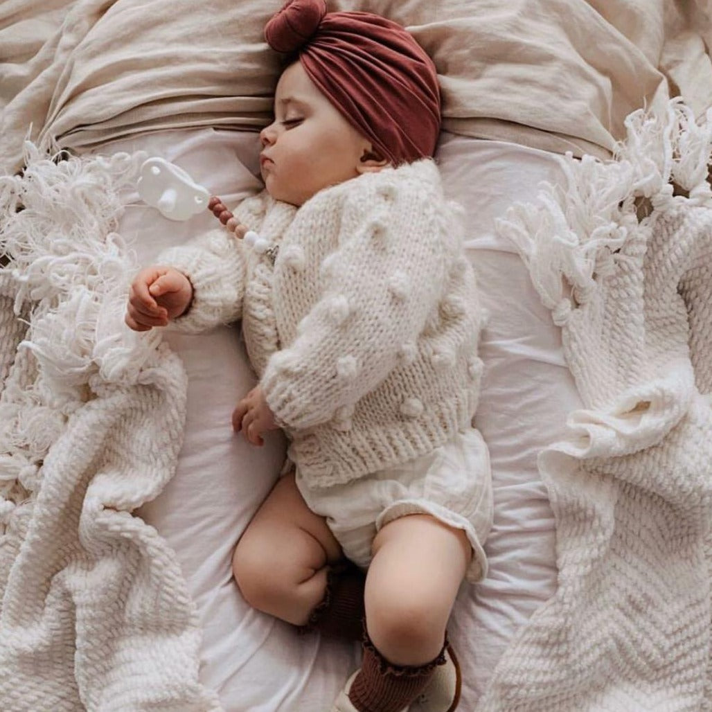 Popcorn Cardigan Sweater