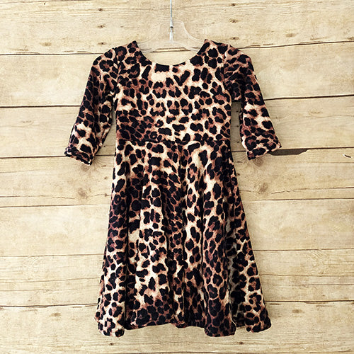 Cheetah Twirl Dress