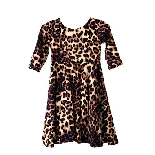 Cheetah Twirl Dress