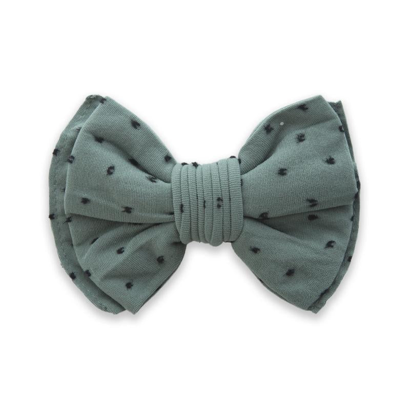 Ribbed Bow Clip