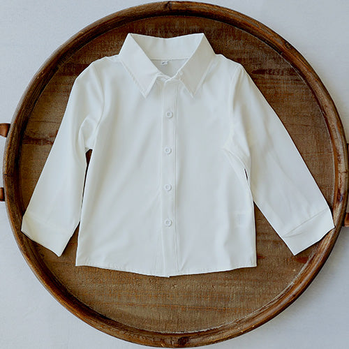 Dex White Collar Shirt