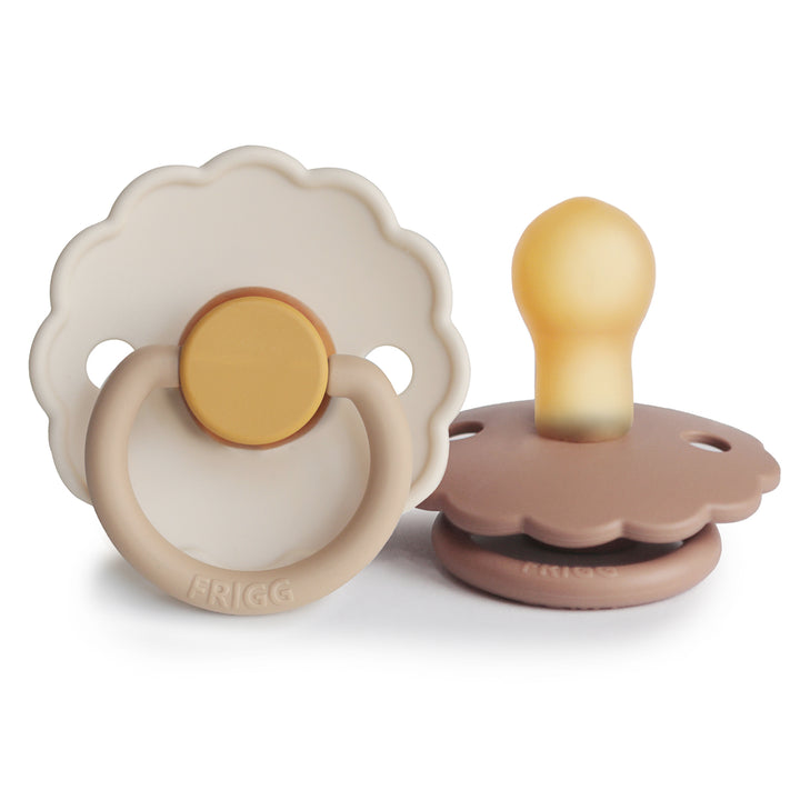 2-Pack Daisy Natural Pacifiers