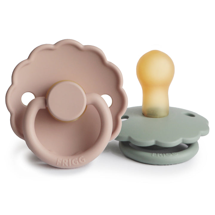 2-Pack Daisy Natural Pacifiers