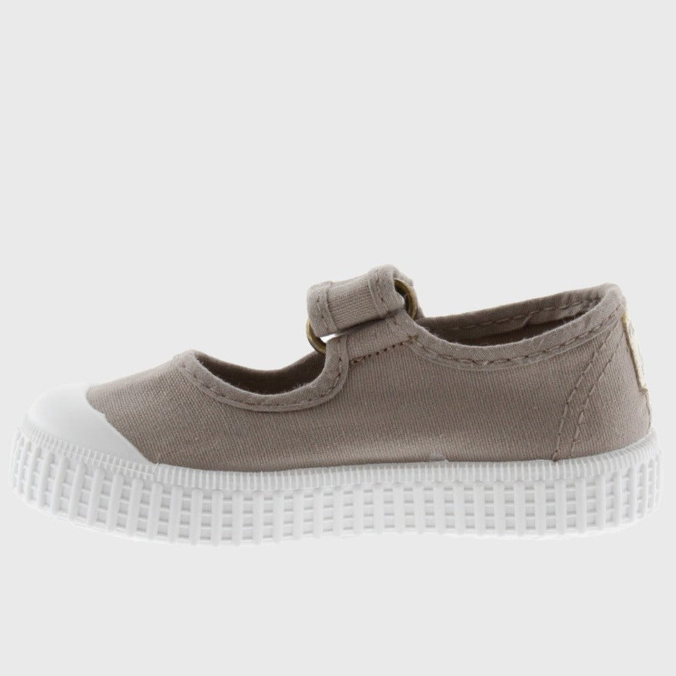 Beige Mary Jane Shoes
