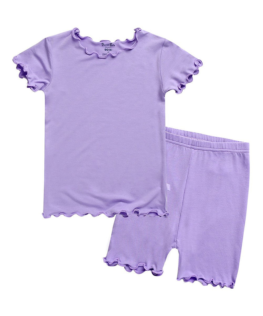 Ruffled Pajama Set